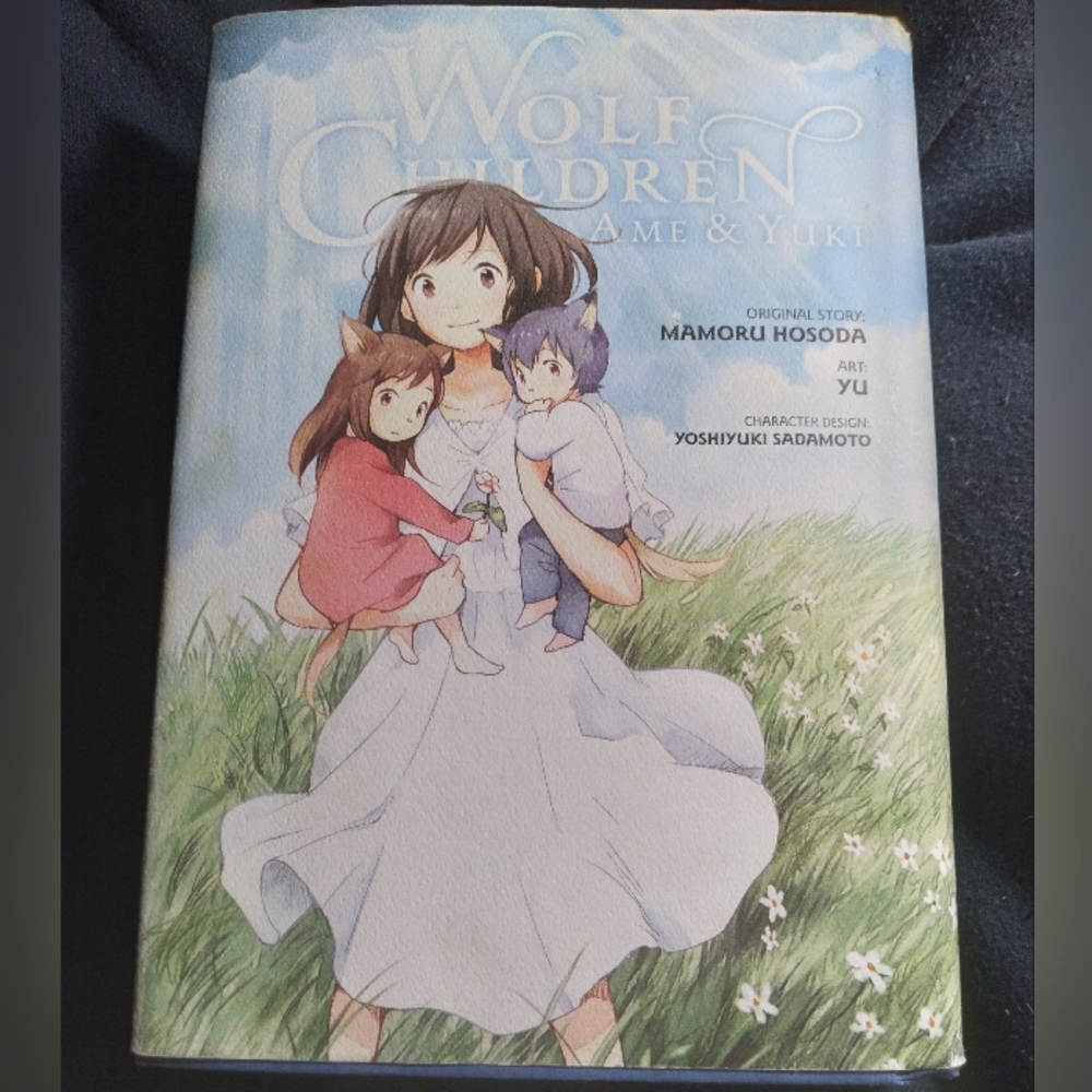Wolf Children Ame & Yuki Hardcover Book